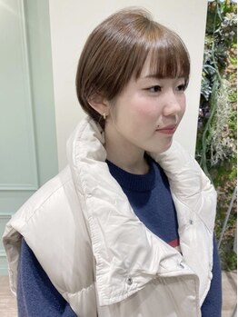 モリオフロムロンドン 大宮店(morio from London)の写真/骨格/髪質/雰囲気を見極め計算しつくす…けれど作り込みすぎない“小顔見せのカット”で自分らしく。