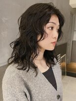 ボコカ(bococa)&nbsp;【macana】レイヤーパーマミディアムパーマウルフ登戸