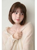 ゆるふわ内巻きボブ
