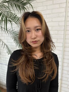 ココテラス(coco terrace) レイヤーカット/ハイライトカラー/髪質改善カラー