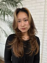 ココテラス(coco terrace) レイヤーカット/ハイライトカラー/髪質改善カラー