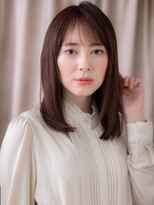 カバーヘア イヴ 戸頭店(COVER HAIR EVE)&nbsp;□マロンベージュ大人美人美髪艶感ストレート405-3戸頭30代40代