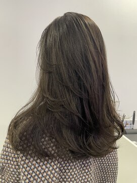 エススウィート 京都駅店(S.SWEET) ふんわりレイヤーカット×チョコレートブラウンカラー