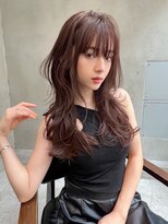 エース (ACE) ACE 横浜 ハッシュカット×チョコレートブラウン