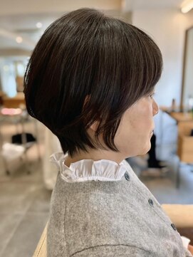 本八幡 × ショートボブ × ひし形シルエット × 小顔