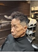 アップバングソフトフェード 0.8mm～