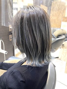 アルファ(alpha) 大人ガーリー/ダークアッシュ/似合わせカット/ミディアムレイヤ