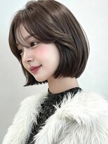 カバーヘア ブリス 川口(COVER HAIR bliss)&nbsp;韓国風切りっぱなしボブ/シースルーバング/顔回りレイヤーp川口