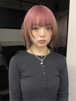 シール 梅田(CIRR) 顔まわりのレイヤーで似合うから馴染むまで