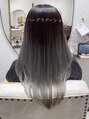 ジーナ 千葉(Zina)&nbsp;ブリーチ2回透明感シルバーグラデーション