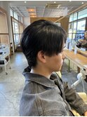 センターパートショート