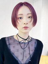 アルバム 新宿(ALBUM SHINJUKU)&nbsp;ニュアンスカラーベビーピンクフレンチカジュアル_F0191