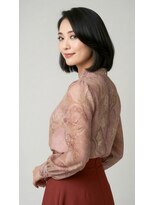 コートフィールエー(CO_T feel.a)&nbsp;凛とした強さと美しさ毛先のラインが際立つ、モードな外ハネボブ