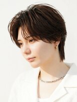 オーシャントーキョー 渋谷神南(OCEAN TOKYO)&nbsp;黒髪リクルートフェザーショートフェザーパーマ韓国マッシュ