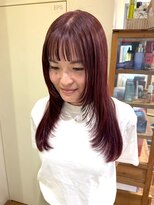 ナック 茶屋町(knack chayamachi)&nbsp;チェリーレッド艶ストレート【阪急梅田】