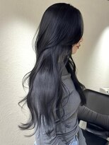 メゾンマイル 恵比寿(maison mile)&nbsp;ブルーブラック/髪質改善/縮毛矯正/レイヤーカット/暗髪/恵比寿