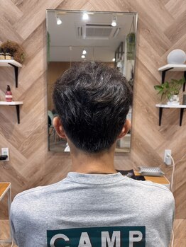 モーイヘアー(mooi hair)の写真/計算されたメンズカットと眉スタイリングで、ビジネスシーンでも映える爽やかな好印象へ。