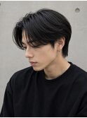 曲がる縮毛矯正毛流れストレートニュアンスパーマツーブロック