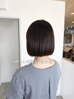 サロン(SALON)&nbsp;艶感切りっぱなしボブ　～Akari～