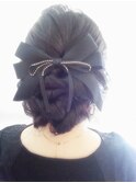dee ルーズなヘアセット