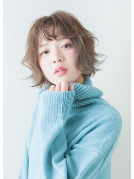 エール(a:le) ふわやわショート　ボブ　ブルージュ