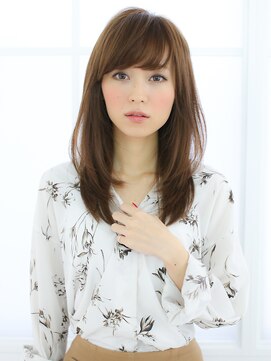 ティーノ(TINO by ganesha) 柔らかアンニュイなセミロングスタイル