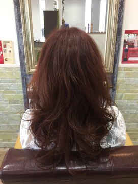 スピニングヘアティアナ(spinning hair Tiana.) 艶髪ローズピンクキュートレイヤー