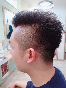 ヘアー ガーデン アンジュ(hair garden Ange) WILDサイドパート