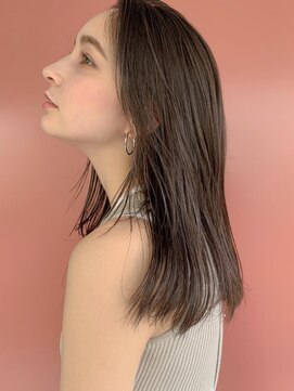 ナル(nalu.) ストレート/ロブ/透明感カラー