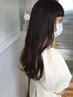 カット＋アメイジングウォーターツヤカラー+トリートメント ￥13100→￥12100