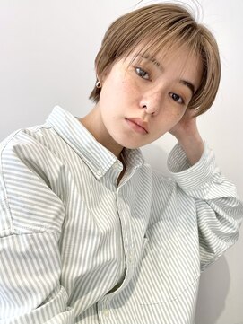 レトン 銀座(leton) 美髪/ホワイトグレージュ/大人かわいい/こなれミディ[銀座]