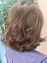 ステアケース 武蔵小杉店(stair:case)&nbsp;外ハネボブ　コテ巻きパーマ　30代40代髪型