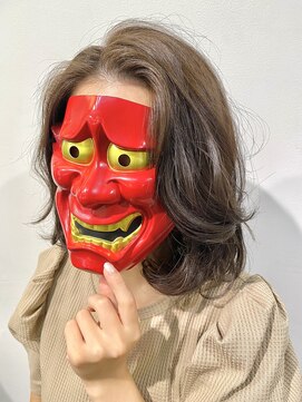 コマ(coma) 【coma中野】アッシュベージュカラー大人ショート