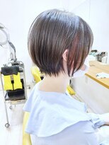 モリオ フロム ロンドン 成増店&nbsp;【morio成増 芹澤】ショートボブ  ピンクインナーカラー