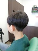 ツーブロックショート