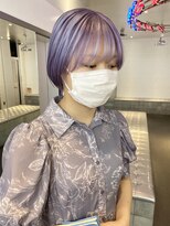 ゲーム 原宿店(GAME)&nbsp;ダブルカラーミルクティーベージュカラーケアブリーチハイトーン