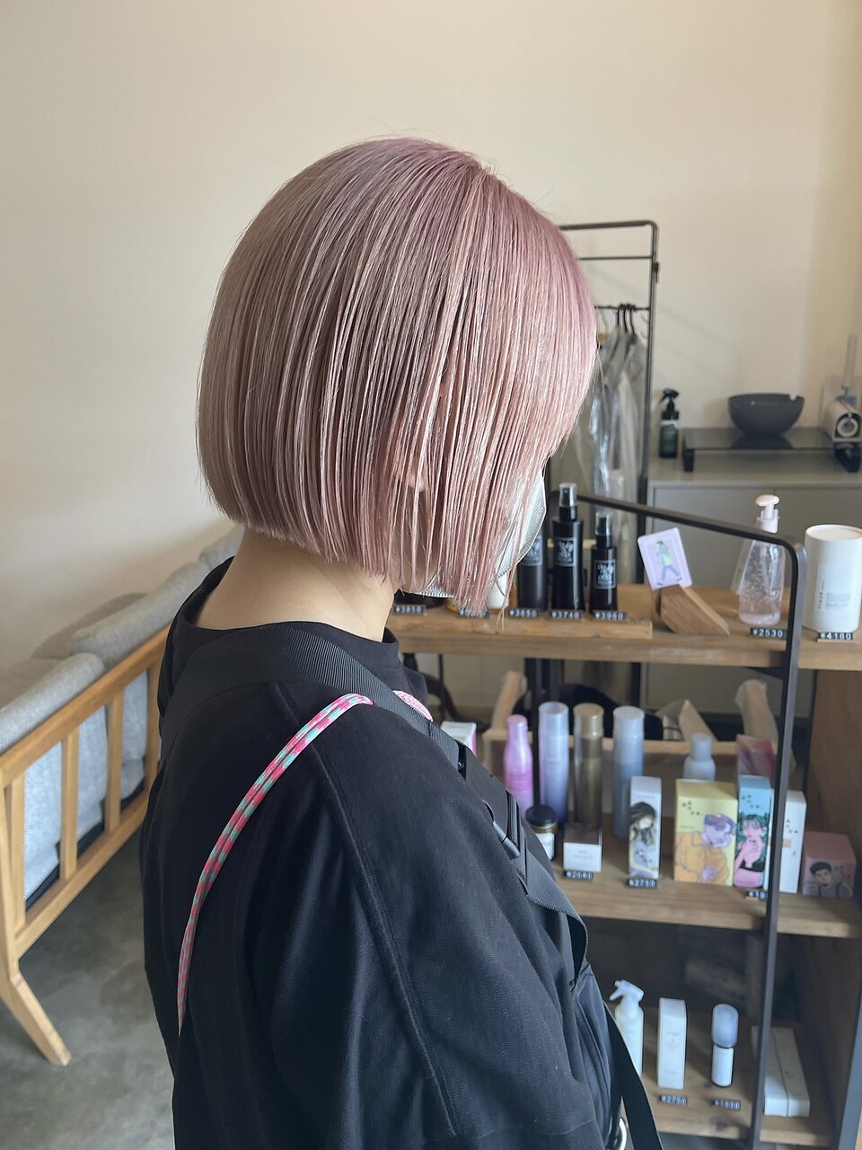 ボブ トップふんわり】レイヤーボブ｜ヘアカタログ Ash 笹塚店 川島