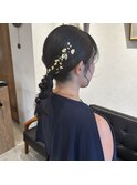 ◎お呼ばれヘア　編みおろし◎