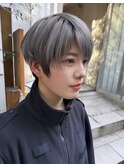 ショート/シルバー/ツートーンカラー