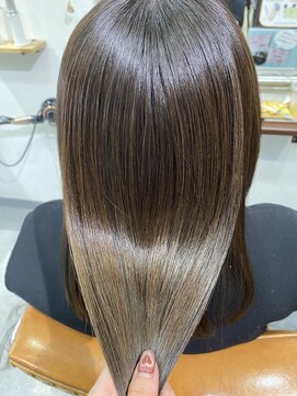 アンジュール 荒田店(UNJOUR.) 髪質改善プレミアムストレート/30代40代50代