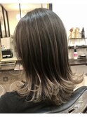 八尾/ハイライト/髪質改善/酸性ストレート/バレイヤージュ