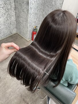 ロフティー 清澄白河(LOFTY) シアーカラー/艶髪ヘア/ぱっつんバング/髪質改善/清澄白河