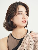 ルクスドレ 新宿(Luxe doree')&nbsp;★ぱっつんボブ/顔まわり/菱形ボブ/ココアベージュ[新宿]