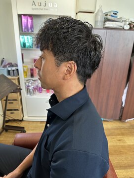 ウニレ バイ センス(unire by sense) 【メンズ】ショートツイストパーマで渋カッコいいスタイルに！