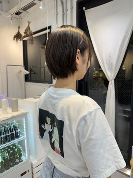 ロカ 表参道(loka) ショートボブ/イメチェン[表参道/ブリーチ/ハイライト]Mai