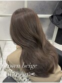 【吉岡Style】ワンホンヘア/brownbeige/レイヤーカット