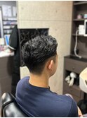 ツーブロック×73スタイル