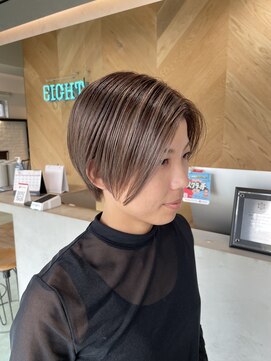 エイト 沖縄豊崎店(EIGHT toyosaki) 【EIGHT 豊崎】お客様スタイル_バレイヤージュ風ハイライト