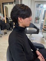 インク サカエ(inq sakae) 韓国ショート/センターパート/メンズカット