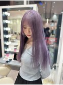 ブリーチ2～3回/ラベンダー/ハイトーン/パープル/ケアブリーチ